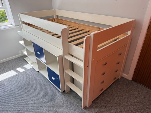 Stompa mid sleeper bed incl - stompa,