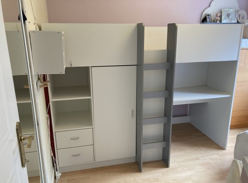 Kids mid sleeper cabin - cabin, bed