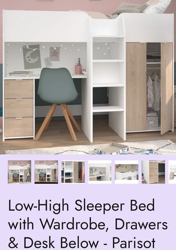 Mid sleeper cabin bed - bed, with